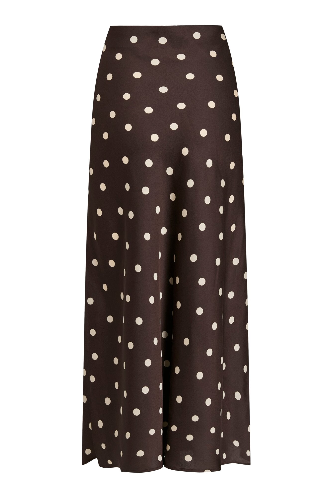 Viellette midi nederdel - Coffee Bean